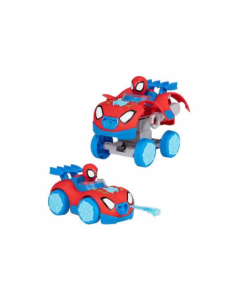 Spidey -Mech Web Crawler VeháCulo 2 En 1 De 8