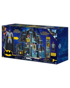 Playset Batman Baticueva Transformable De Lujo con Accesorios y Sonidos