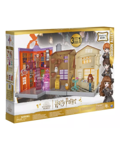 Playset Harry Potter Diagon Alley Con Luz Y Sonido 3 en 1 Wizarding World