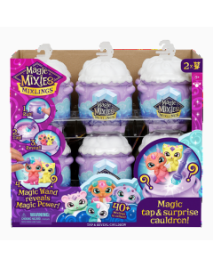 Mixlings Caldero Pequeño Aguamarina Con 2 Mini Figuras