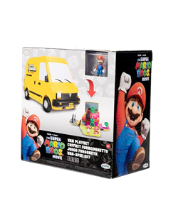 Mario Bros Playset Camioneta Con Figura Original