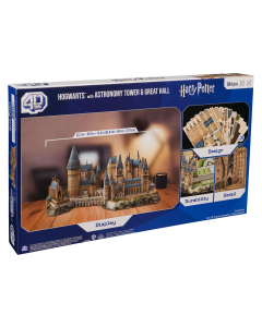 Puzzles 4D Harry Potter Castillo De Hogwarts 209 Piezas