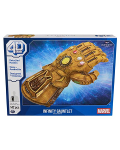 4D Puzzles Marvel Guantelete Del Infinito 142 Piezas