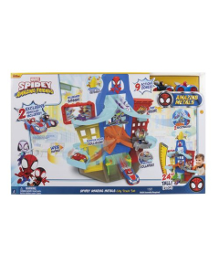 Spidey City Track Set Amazing Metals Conjunto De Pistas