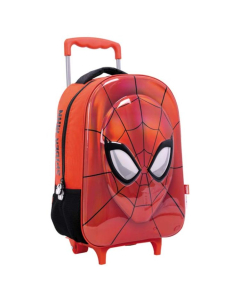 Mochila Carro Spiderman Mascara Original 16 Pulgadas