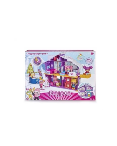 Set Muñeca Hotel Invierno 3 Pisos Con Accesorios Pinypon