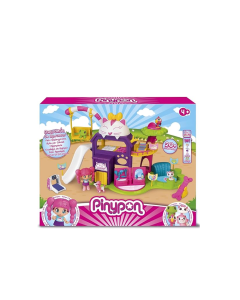 Set De Juego Guardería De Mascotas Con Figura Original Pinypon 