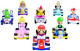 Vehiculo Hot Wheels Mario Kart Surtido 1:64