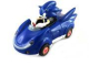 Vehículo Sonic Fricción 9 Cm All Stars Racing Transformé Original