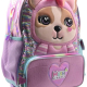 Mochila Escolar Con Carro Mushi Sunny Rosa 18 Pulgadas