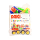 Daki 112 Pzs Con 4 Ruedas Tractor Didactico Encastres 