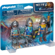 Set De 3 Caballeros De Novelmore Playmobil