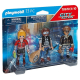 Set 3 Ladrones Playmobil City Action