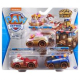 Paw Patrol - Set X 3 Vehículos Rueda Libre True Metal Con Figura Incorporada