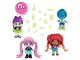 Pinypon Terrific Friends Pack 4 Figuras