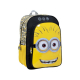 Mochila Escolar Espalda Minions 16 Pulgadas Amarilla