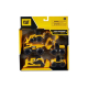 Vehículos Mini Máquinas Cat De Construcción Pack X 5