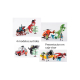 Playset De Dinosaurios Mediano 46Cm Surtido X 4
